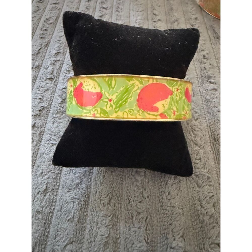 Lilly Pulitzer hinge magnetic closure bangle